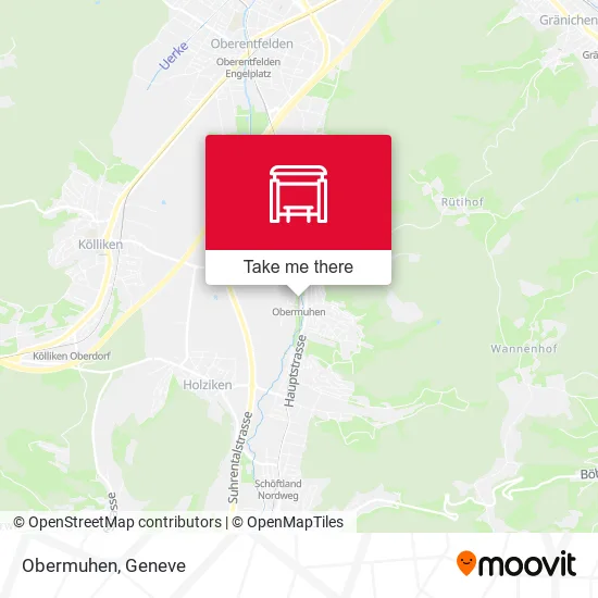 Obermuhen map