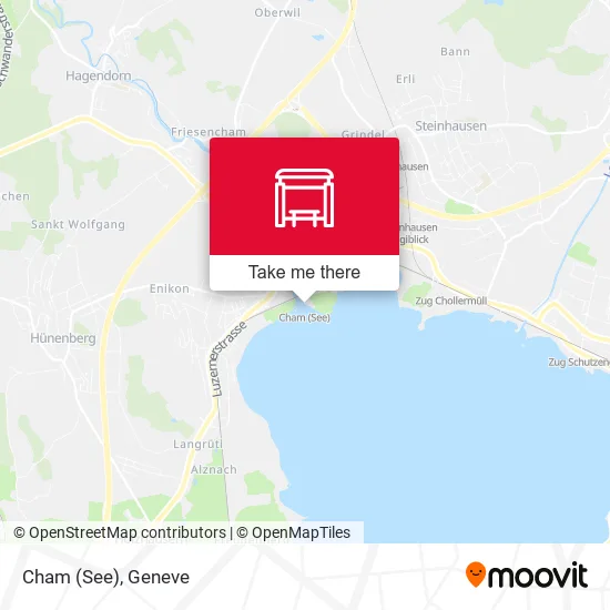Cham (See) map