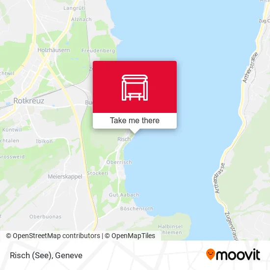 Risch (See) map