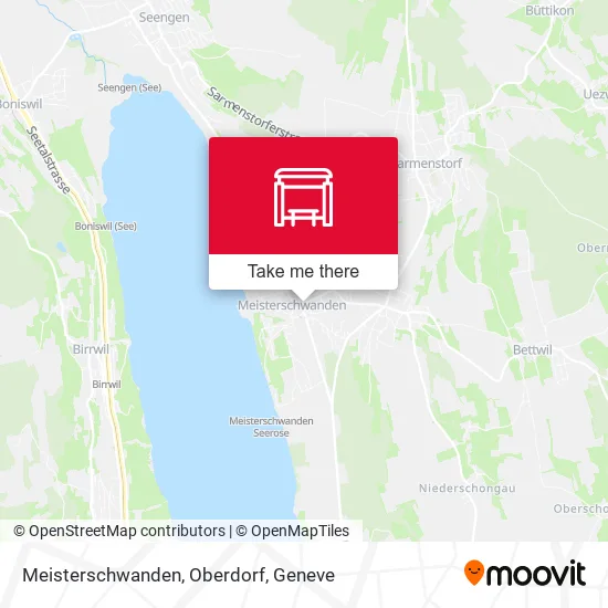 Meisterschwanden, Oberdorf map