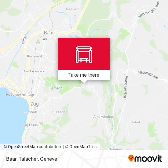 Baar, Talacher map