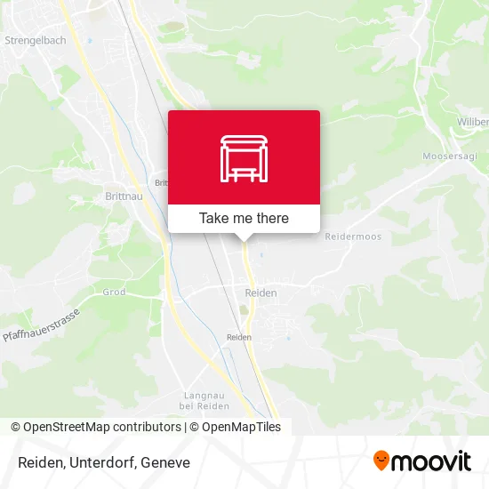 Reiden, Unterdorf map