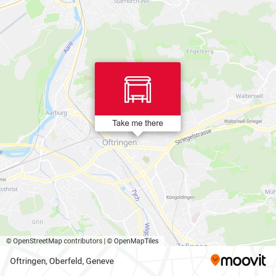 Oftringen, Oberfeld map