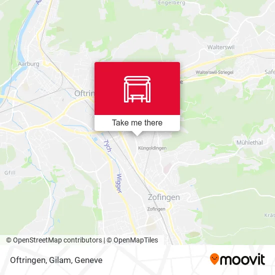 Oftringen, Gilam map