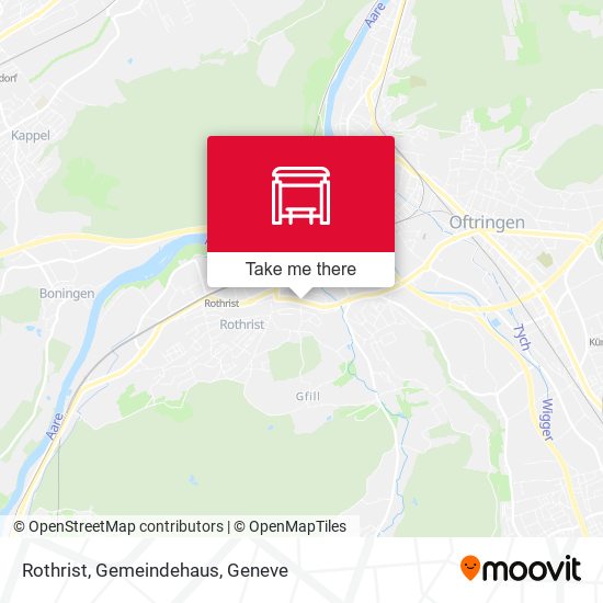 Rothrist, Gemeindehaus map
