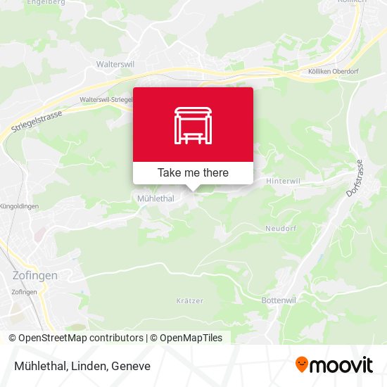 Mühlethal, Linden map