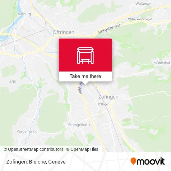 Zofingen, Bleiche map