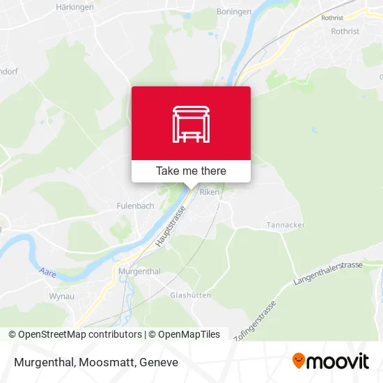Murgenthal, Moosmatt map