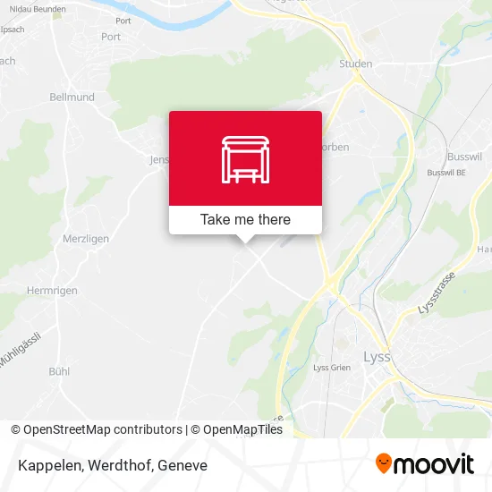 Kappelen, Werdthof map