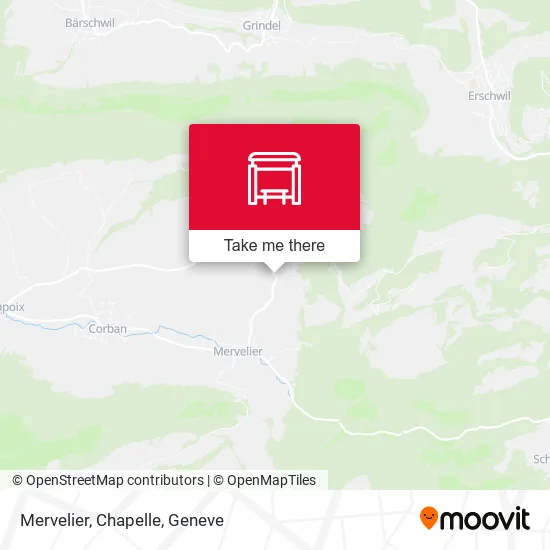 Mervelier, Chapelle map