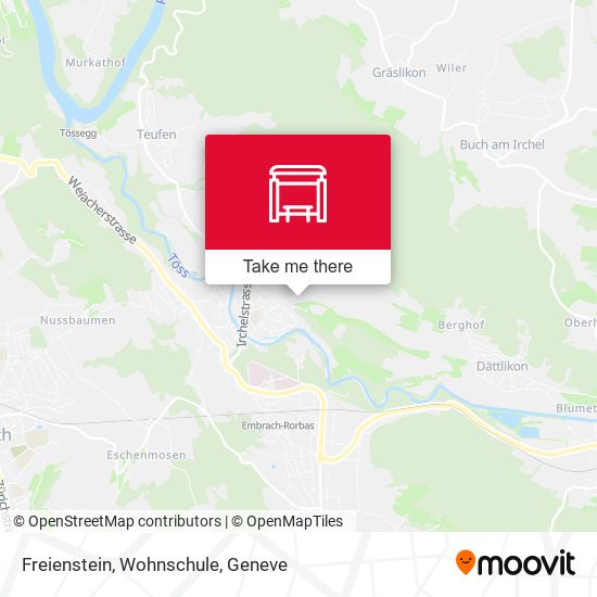 Freienstein, Wohnschule map