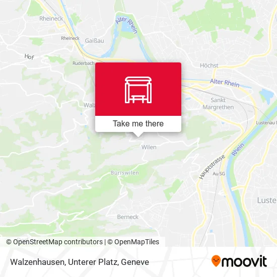 Walzenhausen, Unterer Platz map