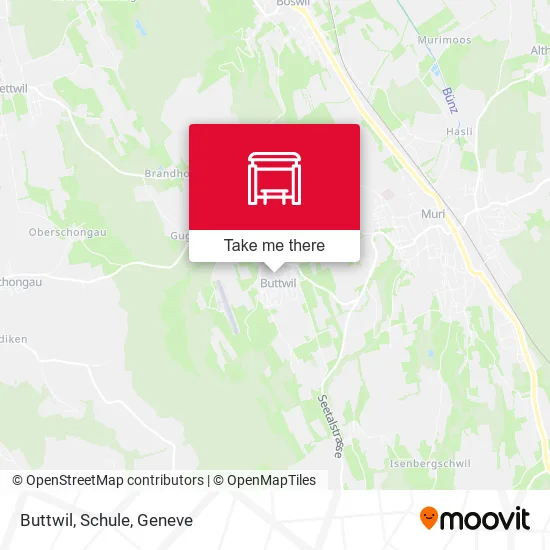 Buttwil, Schule map