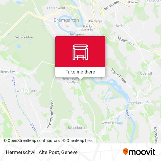 Hermetschwil, Alte Post map