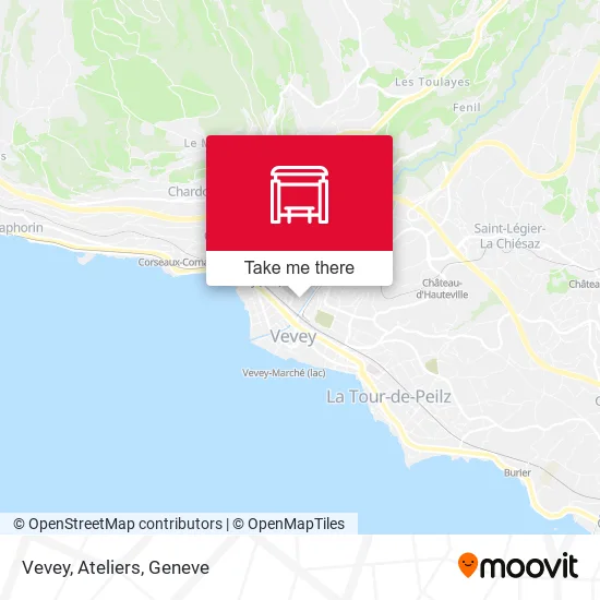 Vevey, Ateliers map