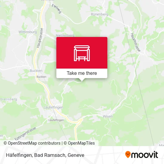 Häfelfingen, Bad Ramsach map