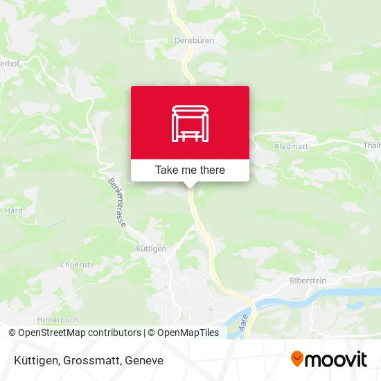 Küttigen, Grossmatt map