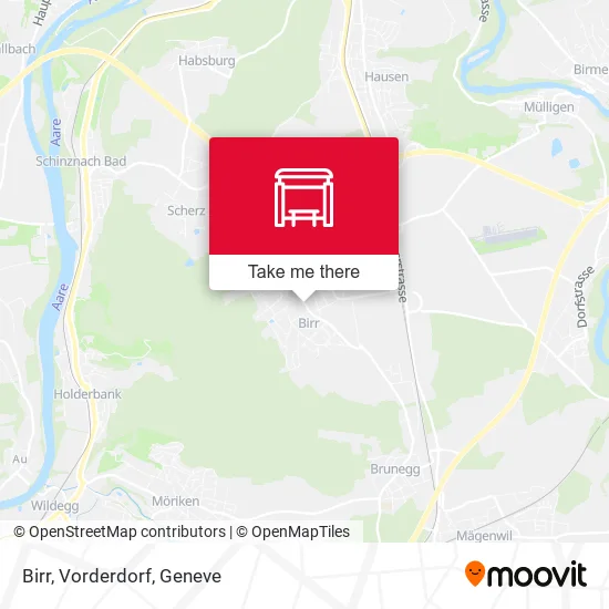 Birr, Vorderdorf map