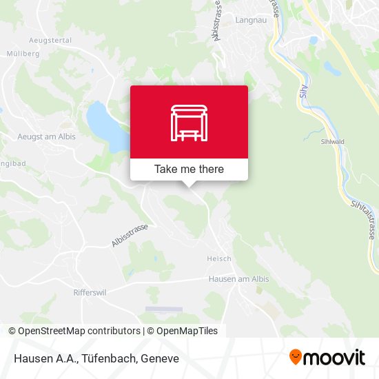 Hausen A.A., Tüfenbach map