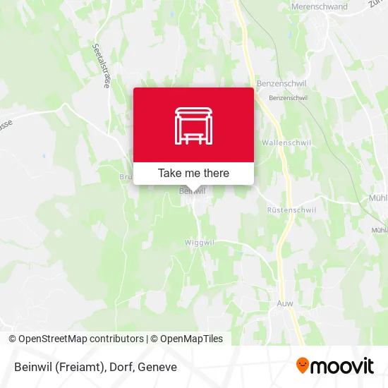 Beinwil (Freiamt), Dorf map