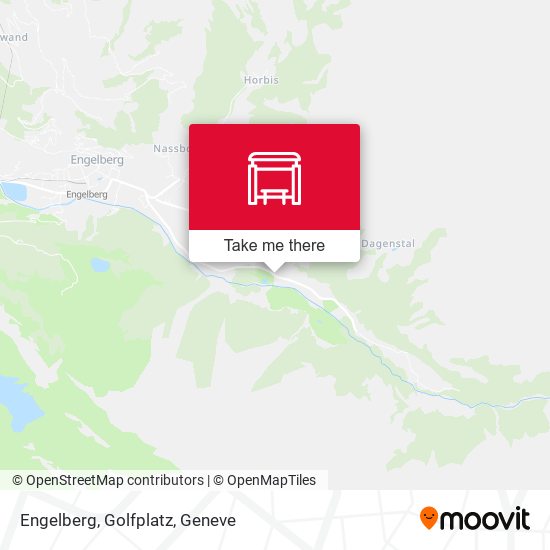 Engelberg, Golfplatz map