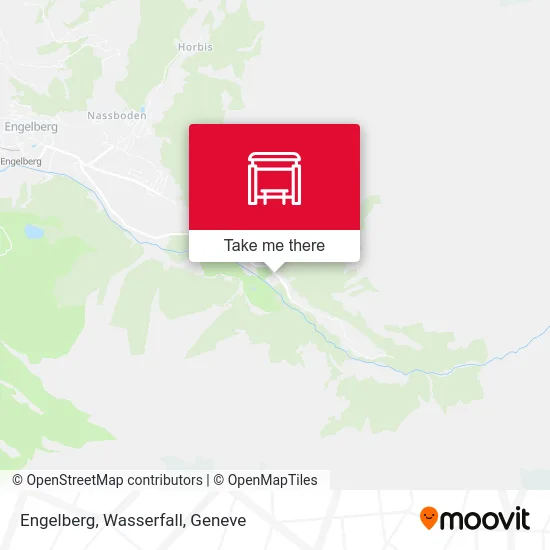 Engelberg, Wasserfall map