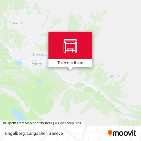 Engelberg, Langacher map