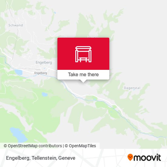 Engelberg, Tellenstein map