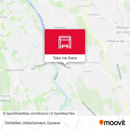 Obfelden, Unterlunnern map