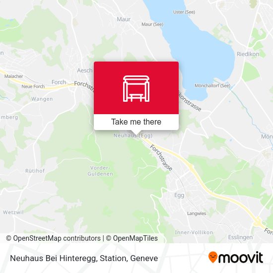 Neuhaus Bei Hinteregg, Station map
