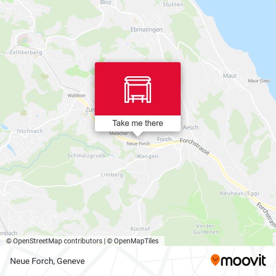 Neue Forch map