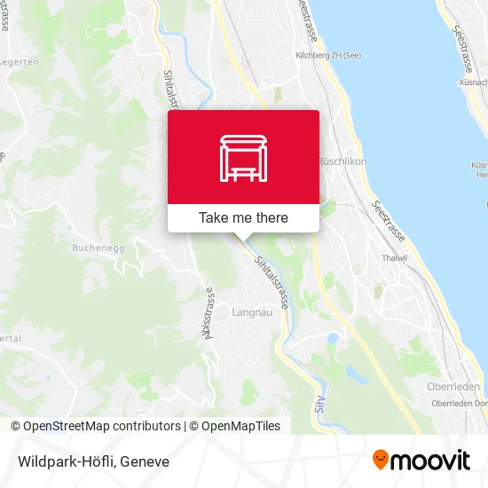 Wildpark-Höfli map