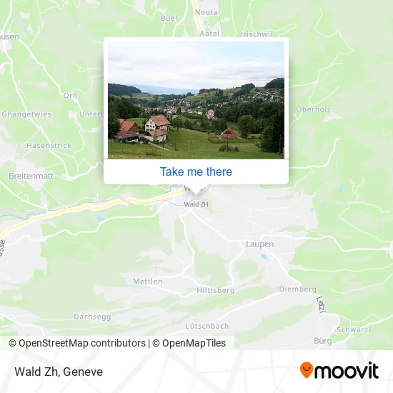 Wald Zh map