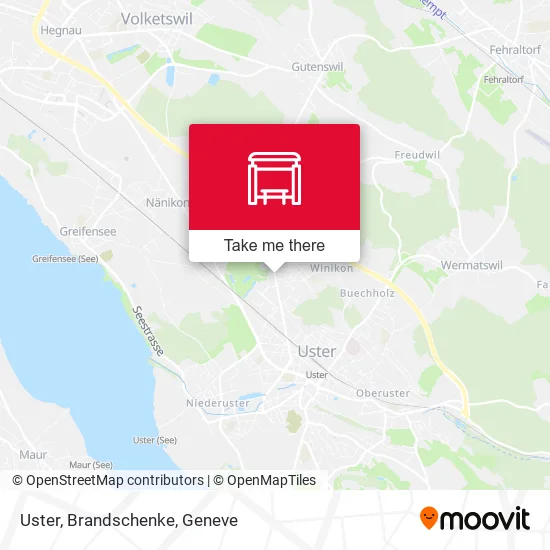 Uster, Brandschenke map