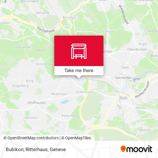 Bubikon, Ritterhaus map