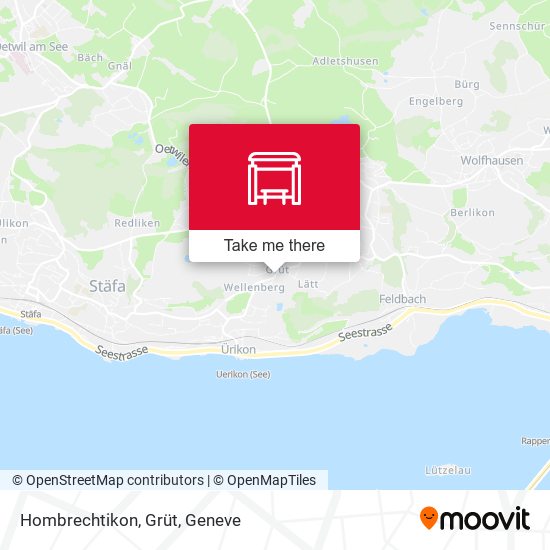 Hombrechtikon, Grüt map