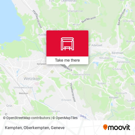 Kempten, Oberkempten map