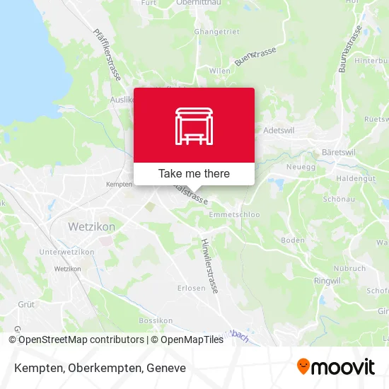 Kempten, Oberkempten map