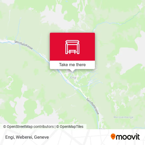 Engi, Weberei map