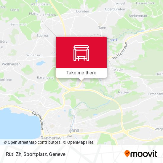 Rüti Zh, Sportplatz map
