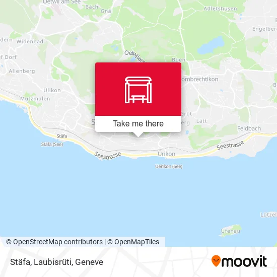 Stäfa, Laubisrüti map