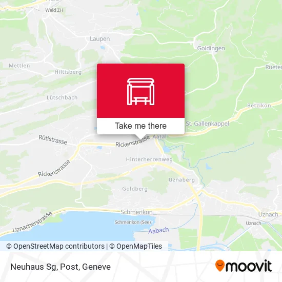 Neuhaus Sg, Post map