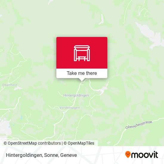 Hintergoldingen, Sonne map