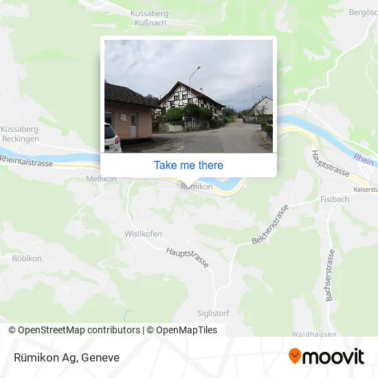 Rümikon Ag map