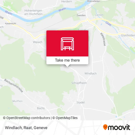 Windlach, Raat map