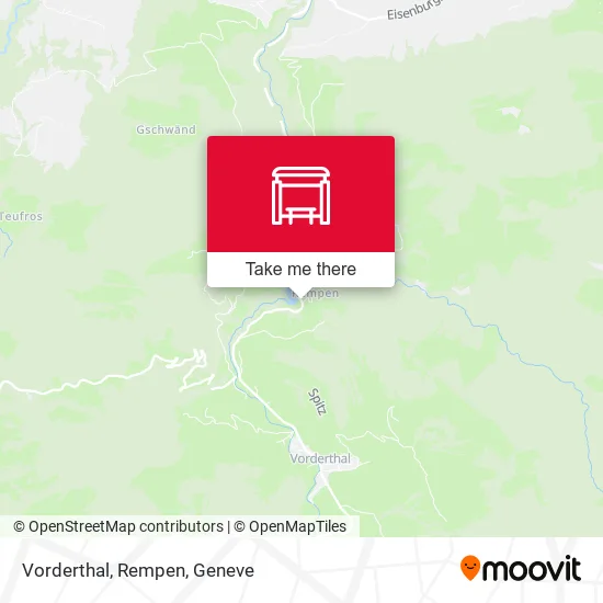 Vorderthal, Rempen map