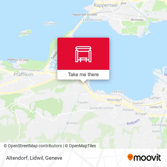 Altendorf, Lidwil map
