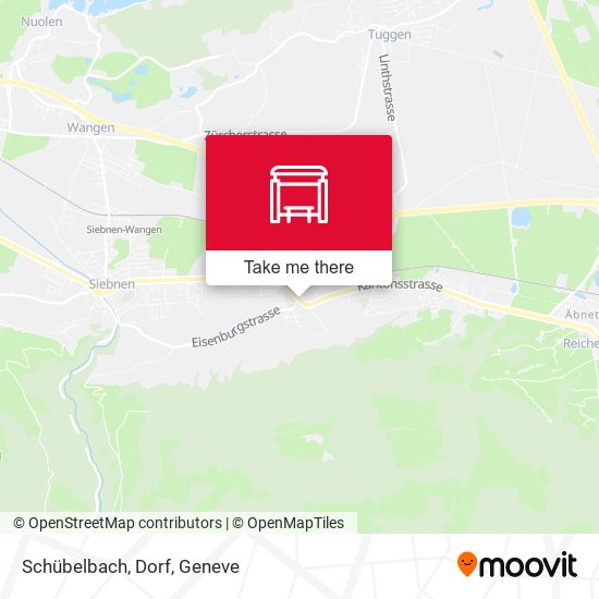 Schübelbach, Dorf map