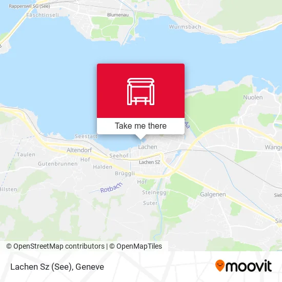 Lachen Sz (See) map