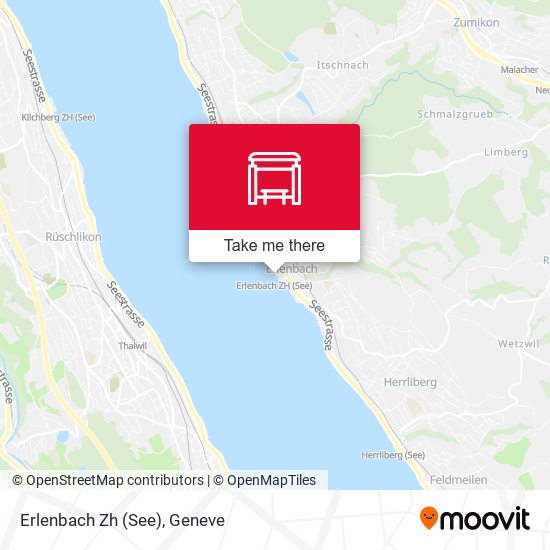 Erlenbach Zh (See) map